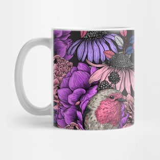 Robins in the garden 3 Mug